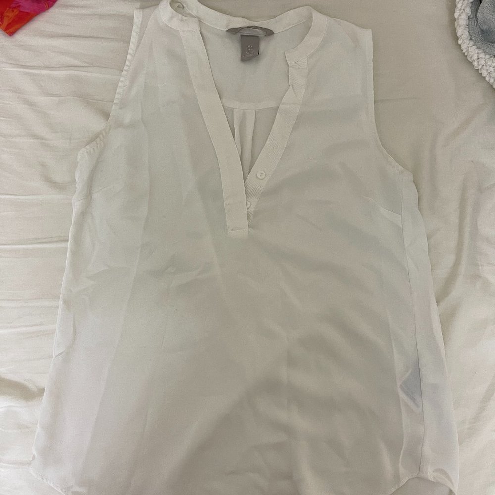 H&M White Blouse